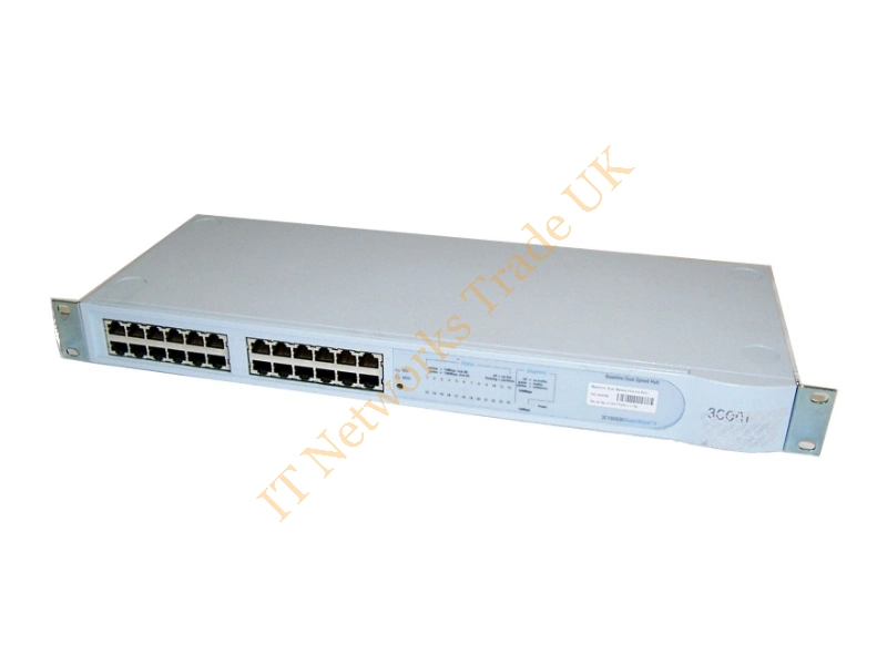 3C16593B 3Com 24-Port 10/100Base-Tx SuperStack III Baseline Dual Speed Hub