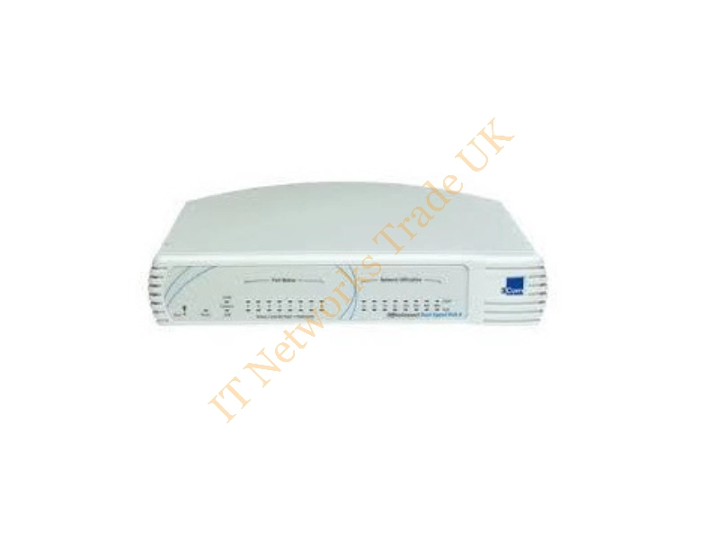 3C16751B 3Com OfficeConnect Dual Speed 16-Port Hub 16 x 10/100Base-TX Stackable Ethernet Hub