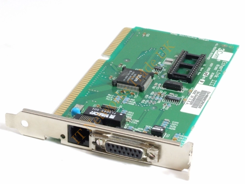 3C509TP 3Com 10Mb/s ISA Etherlink III Network Interface Card