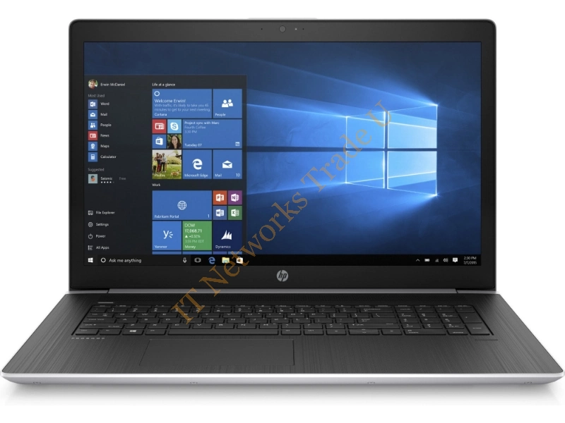 HP ProBook 470 G5 1.60GHz i5-8250U 8th gen IntelCore i5 17.3" 1920 x 1080pixels Silver Notebook Laptop System