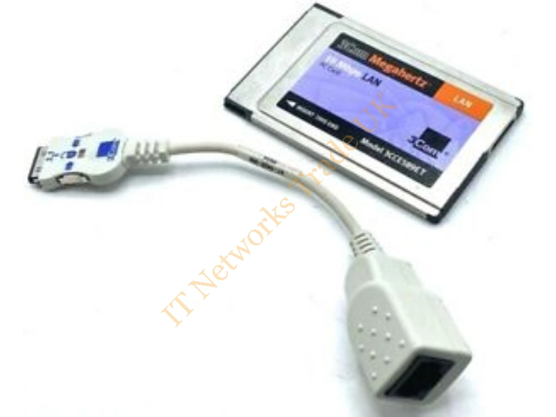 3CCE589ET 3Com Megahertz Network Adapter PC Card 1 x RJ-45 10Base-T