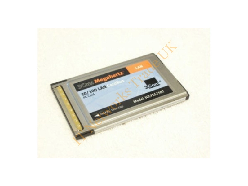 3CCFE575BT-1 3Com 10/100Mbps LAN PCMCIA Ethernet Network Card