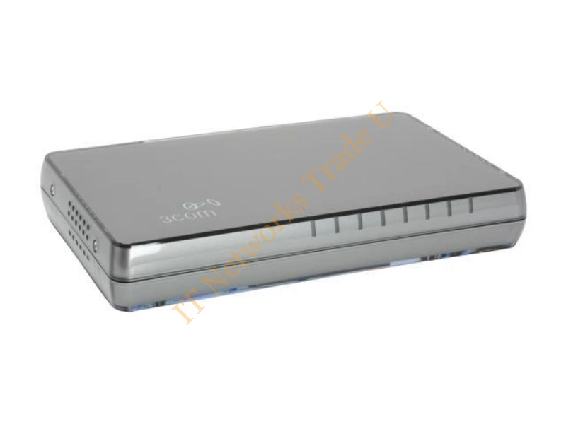3CFSU08 3Com Ethernet Switch 8 8 x 10/100Base-TX LAN Network Switch