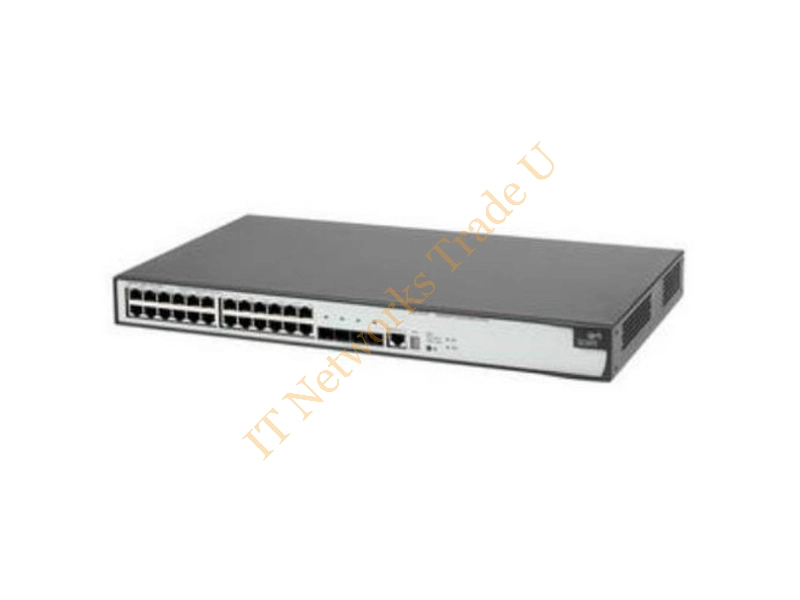 3CR17181-91 3Com 5500-EI 28-Port FX Switch 2 x SFP (mini-GBIC) 2 x 10/100/1000Base-T Network Switch
