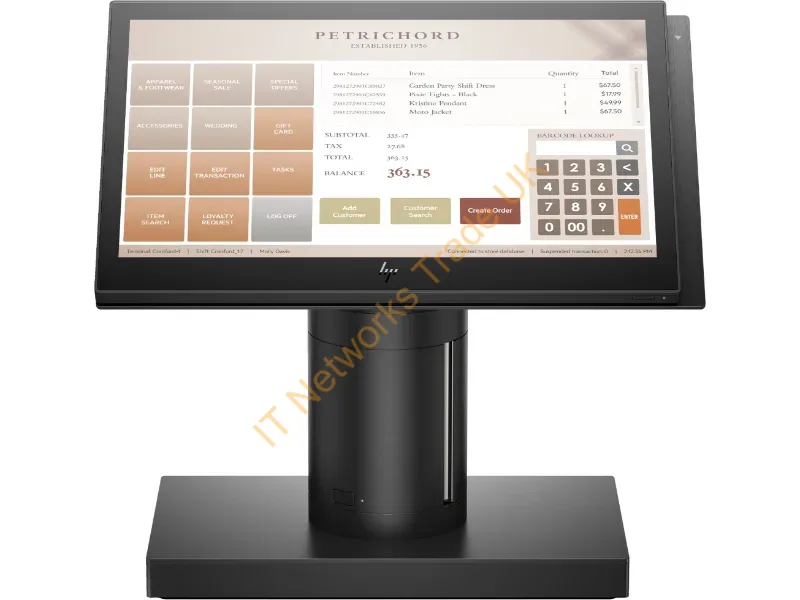 3DR97UA#ABC - Hp Engage One 145 All-In-One Touch I5-7300U 2.6 Ghz 14" 1920 X 1080 Pixels Touchscreen Black