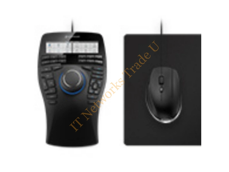 3DX-700058 - 3Dconnexion SpaceMouse Enterprise Kit USB Laser 8200DPI Right-hand Black mice