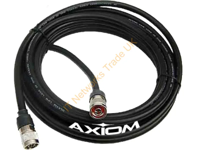 3G-CAB-LMR240-50-AX - Axiom 3G-Cab-Lmr240-50-Ax Coaxial Cable 600" (15.2 M) Tnc Black