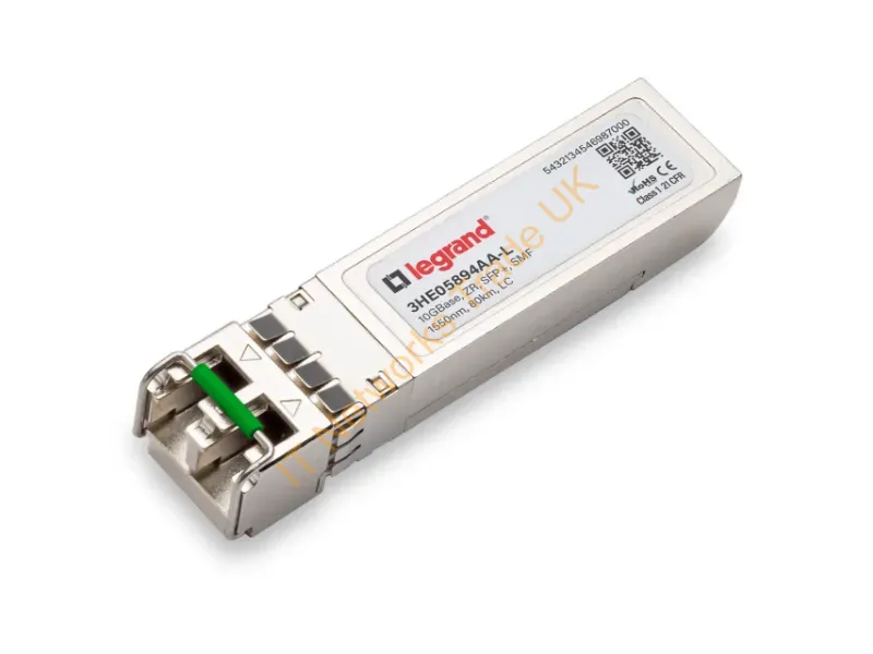 3HE05894AA-OP - Legrand 3He05894Aa-Op Network Transceiver Module Fiber Optic 10000 Mbit/S Sfp+ 1550 Nm