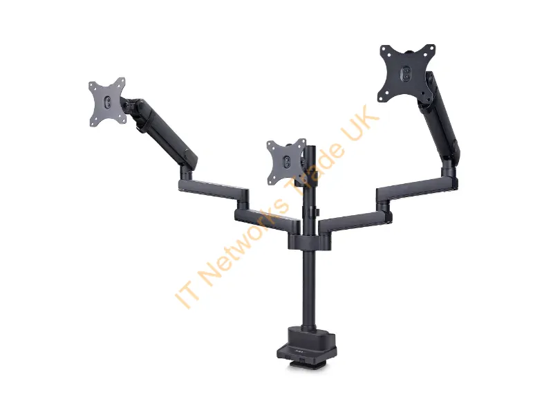 3MP2AG-MONITOR-ARM - Startech.Com 3Mp2Ag-Monitor-Arm Monitor Mount / Stand 27" Desk Black