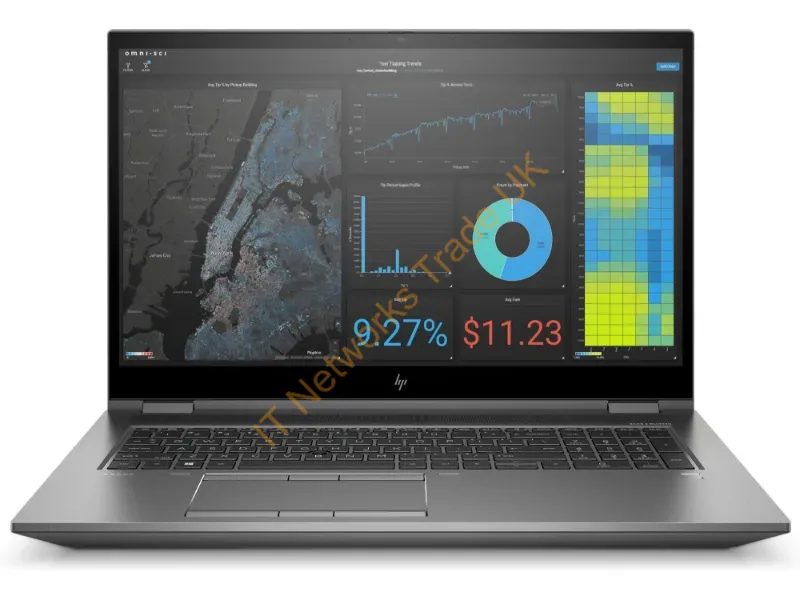 3V6G7US#ABA - Hp Zbook Fury 17 G7 Intel Core I9 I9-10885H Mobile Workstation 17.3" Full Hd 32 Gb Ddr4-Sdram 512 Gb Ssd Nvidia Quadro Rtx 4000 Wi-Fi 6 (802.11Ax) Windows 10 Pro Silver