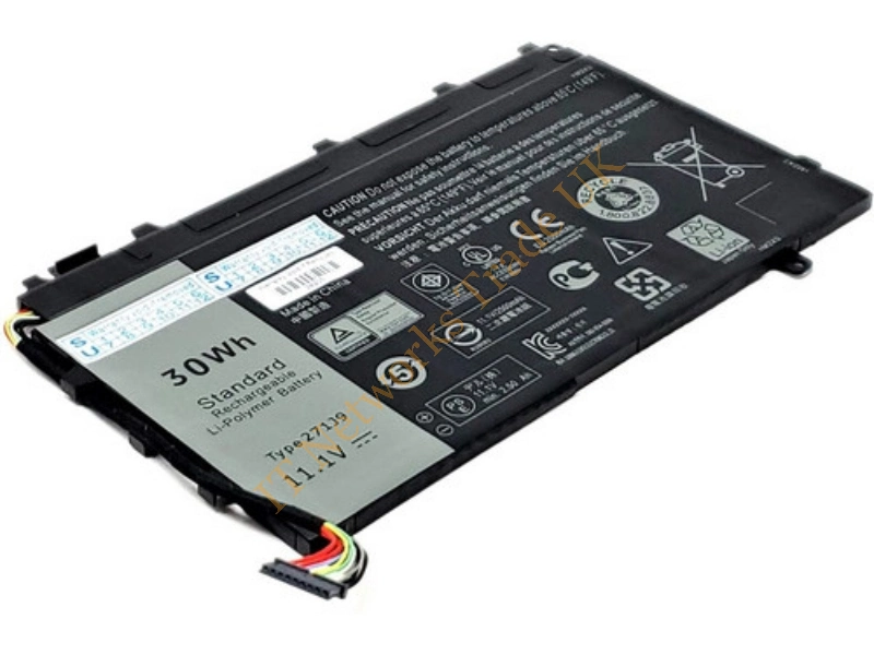 3WKT0 Dell 3-Cell Battery 30WHr 2500 Latitude 7350 Laptop Battery