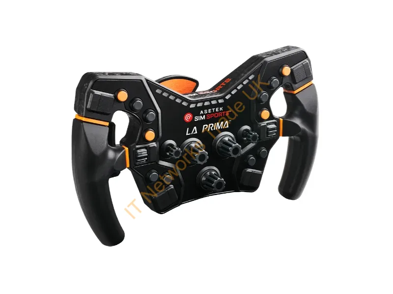40-031-0031003 - Asetek La Prima Black Steering wheel PC