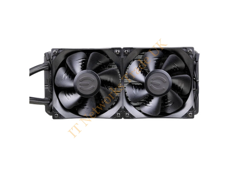 400-HY-CL24-V1- EVGA 400-HY-CL24-V1 240mm Liquid / Water CPU Cooler for LGA2066/2011-v3/2011/1156/1155/1151/1150/1366 & AMD Socket AM2/AM3/AM4/FM1/FM2/TR4 Fans And Heatsink Combo