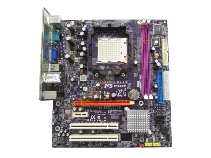 4006232R Gateway ECS MCP61SM2MA- Motherboard
