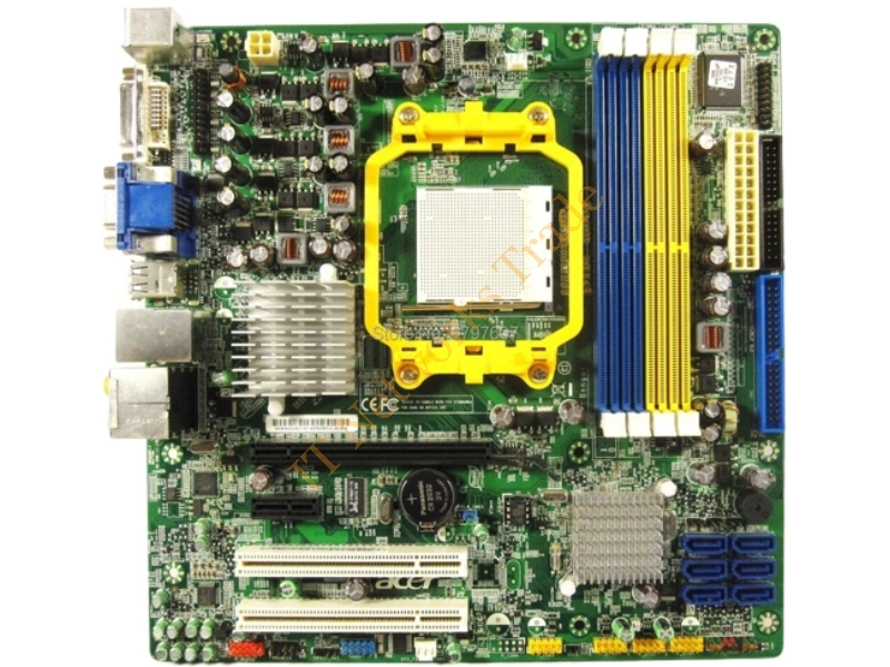4006272R Gateway AMD RS780/SB700 DDR2 4-Slot Micro-ATX System Board Socket AM2+ for FX4200-EBF01A Desktop Motherboard