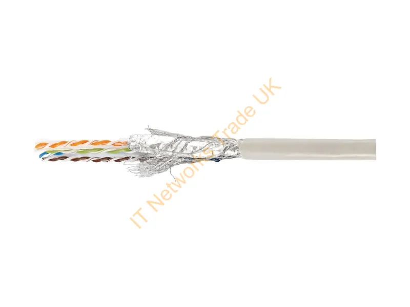 401486 - Equip Cat.6 SF/UTP Installation Cable, LSZH, Solid Copper, 305m