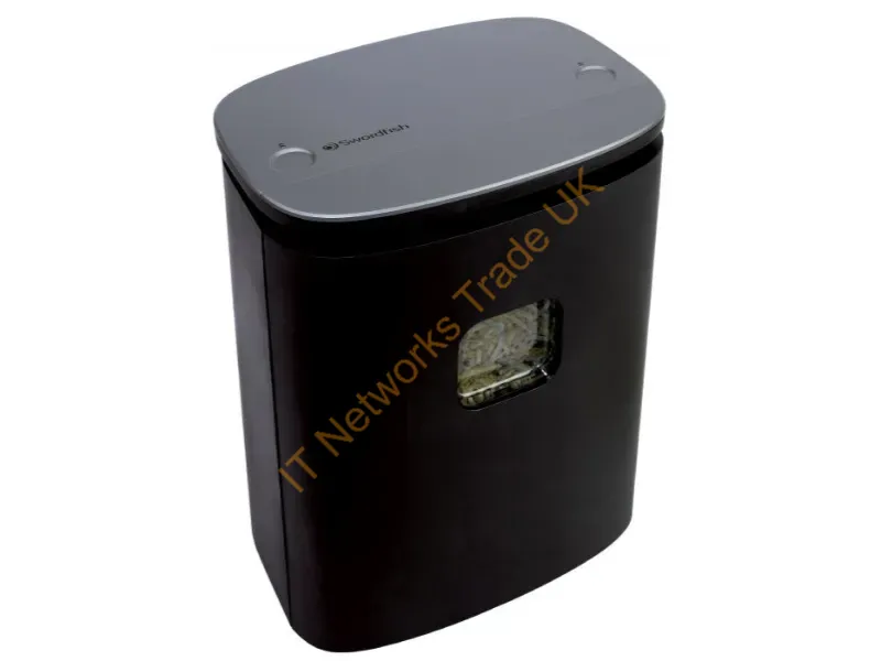 40244 - Swordfish 1600XCD paper shredder Cross shredding 66 dB 22.2 cm Black, Grey