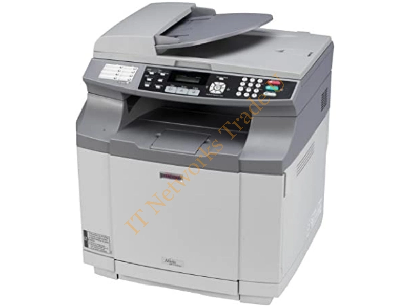 402531 Ricoh Aficio SP C210SF Multifunction Printer Color 31 ppm Mono 8 ppm Color 600 x 600 dpi Fax Printer Copier Scanner