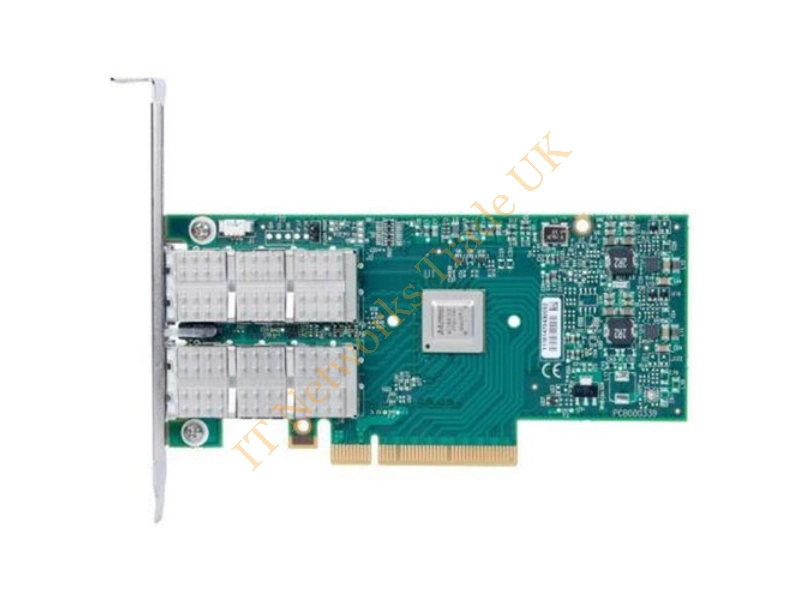 403-BBGX Dell Mellanox ConnectX-3 Dual-Port 10GbE SFP+ Full Height Network Adapter