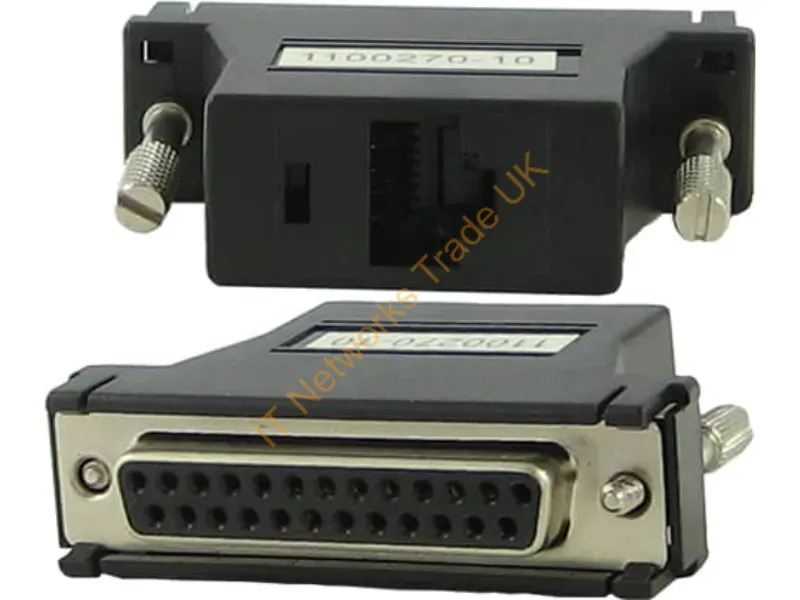 4031300 - Perle Dba0010C Rj-45 Db-25F Black, Stainless Steel