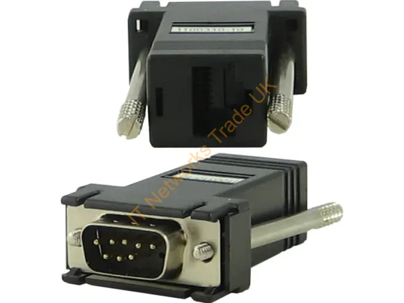 4031330 - Perle Dba0021C Rj-45 Db-9 Black, Stainless Steel
