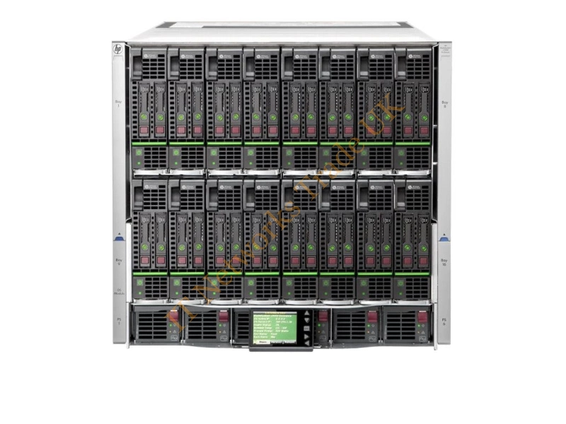 403318-B22 HP BLc7000 Enclosure 3 Phase with 6 Power Supply 6 Fan 8 ICE Storage
