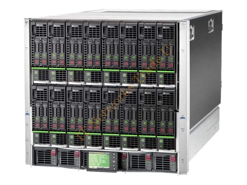403321-B21 HP ProLiant BL C-class Single Phase Enclosure With 2 Power Supplies And 16 Insight Control Full Licenses Network Storage System