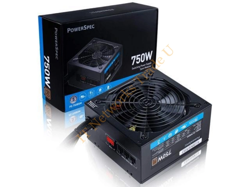 Sharkoon SilentStorm Icewind Black 750W ATX Black power supply unit