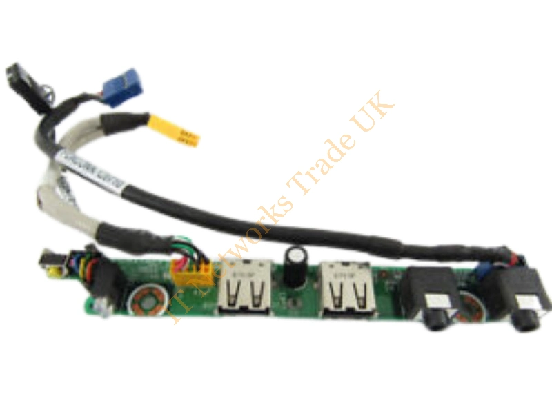404672-001 HP Ultra-Slim USDT Front Audio/USB Board Assembly for DC7700S Ultra-Slim Desktop PC Desktop System Accessory