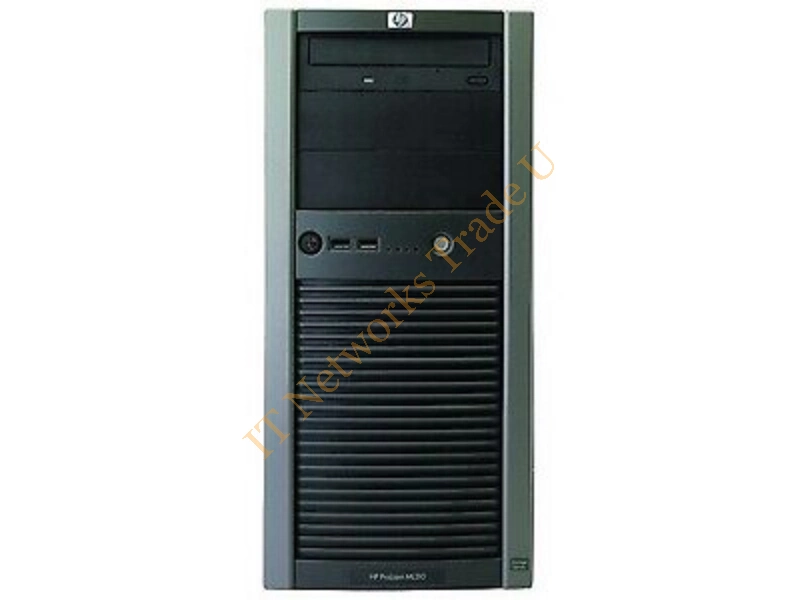 404691-421 HP ProLiant ML310 G3 Network Storage Server (NAS) 1 x Intel Pentium D 830 3 GHz 1 TB (4 x 250 GB) USB Network Management Parallel Serial