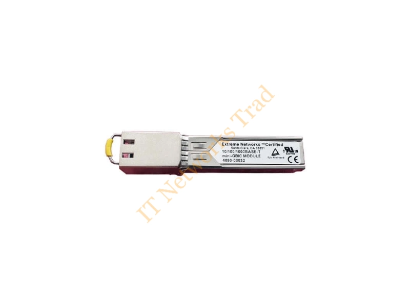 4050-00032 Extreme 10/100/1000Base-T 850nm SFP (Mini-GBIC) Transceiver Module
