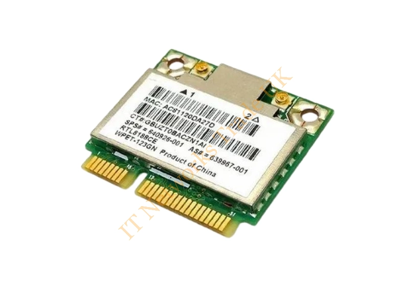 405227-002 HP Mini PCI IEEE 802.11b/g Notebook Wireless LAN Card Broadcom (Intel Wireless Pro) for Presario B2800/V4000 Series Notebook