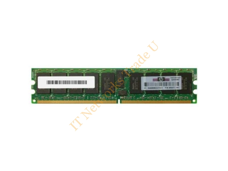 405477-001 Compaq 4GB DDR2-667MHz PC2-5300 ECC Registered CL5 240-Pin DIMM Dual Rank Memory Module for ProLiant Servers Server Memory
