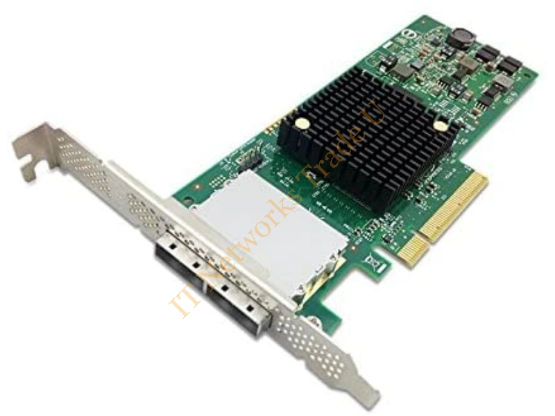 406-BBDP Dell SAS9207-8E H221 6Gb/S 8 Channel PCI Express 2.0 X 8 SAS Host Bus Adapter Raid Controller