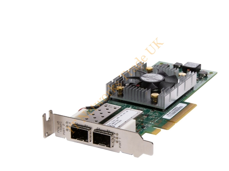 406-BBDU Dell 16GB Dual-port PCI-Express 3.0 Fibre Channel Host Bus Adapter With Standard Bracket Card Only