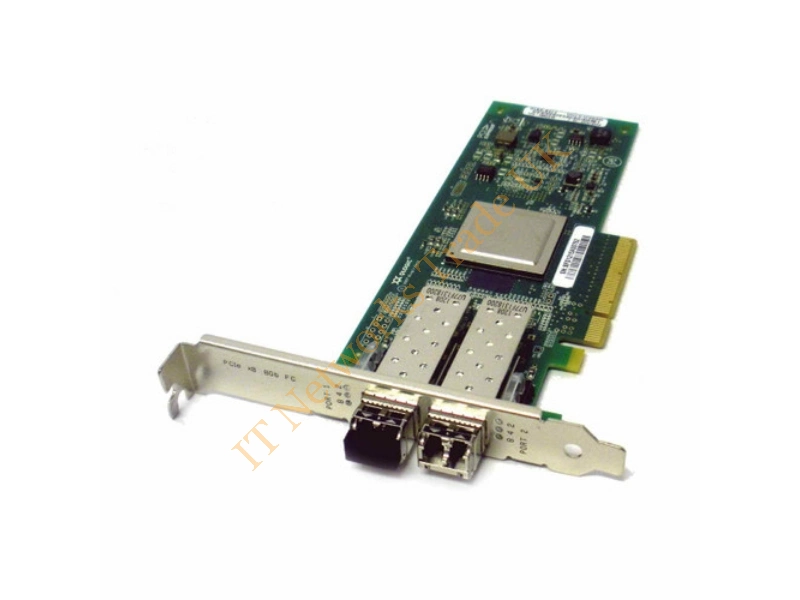 406-BBHB Dell Lightpulse 8GB Dual Channel PCI-Express Fibre Channel Host Bus Adapter With Long Bracket Card Only