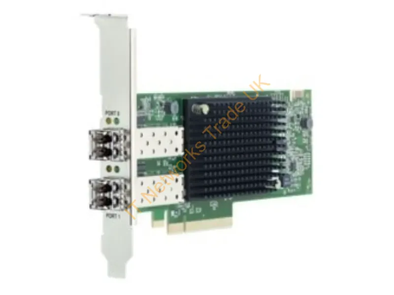 406-BBMR Dell LPE35002 Dual Port 32Gb/s Fiber Channel PCI Express x8 Host Bus Adapter Fiber Channel Controller