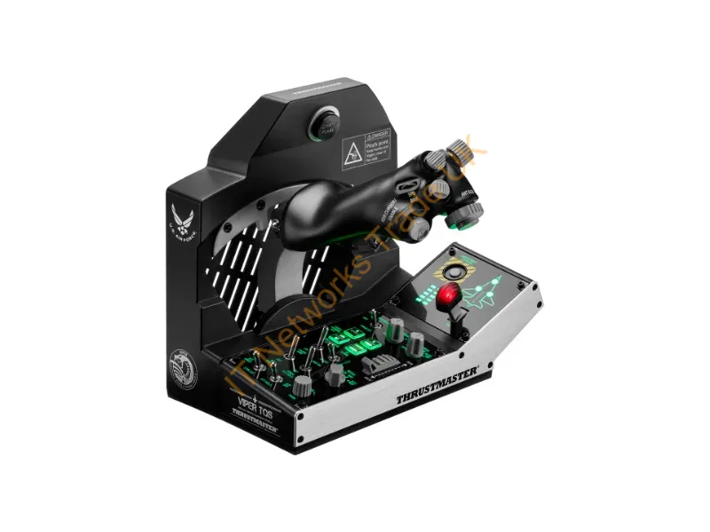 4060254 - Thrustmaster Viper TQS Mission Pack Black USB Flight Sim Analogue / Digital PC
