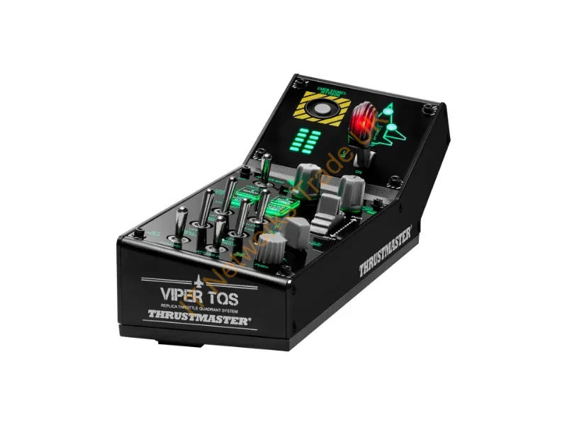 4060255 - Thrustmaster Viper Panel Black USB Flight Sim Analogue / Digital PC
