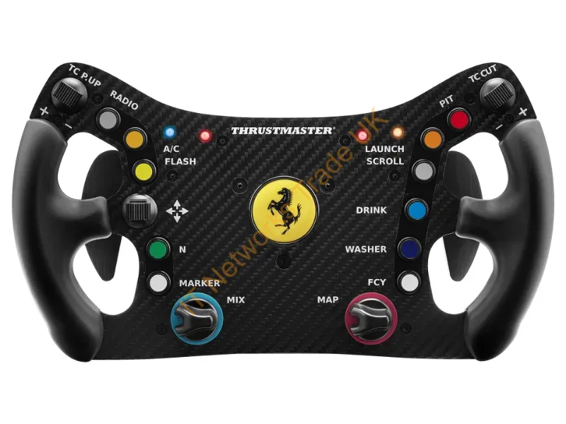 4060263 - Thrustmaster Ferrari 488 GT3 Wheel Add-On Black USB Steering wheel Analogue / Digital PC, Xbox One, Xbox One S, Xbox One X, Xbox Series S, Xbox Series X, PlayStation 4, PlayStation 5