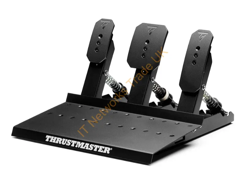 4060383 - Thrustmaster Raceline Pedals III Black RJ-12 Analogue / Digital PC, PlayStation 4, PlayStation 5, Xbox One, Xbox Series S, Xbox Series X, Xbox One X, Xbox One S