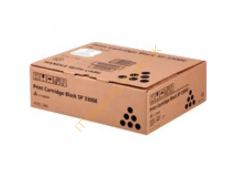 406218 - Ricoh 406218/SP3300E Toner cartridge black, 5K pages/5% for Ricoh Aficio SP 3300
