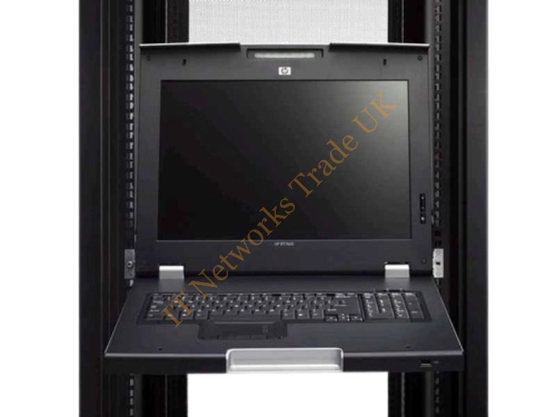 406498-001 HP TFT7600 17.0-inch WXGA+ TFT LCD Monitor and Rackmount Integrated Keyboard