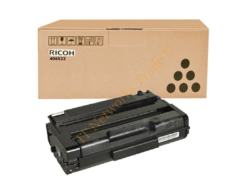 Ricoh 406522 (SP 3400 HA) Toner black, 5K pages @ 5% coverage Accessory