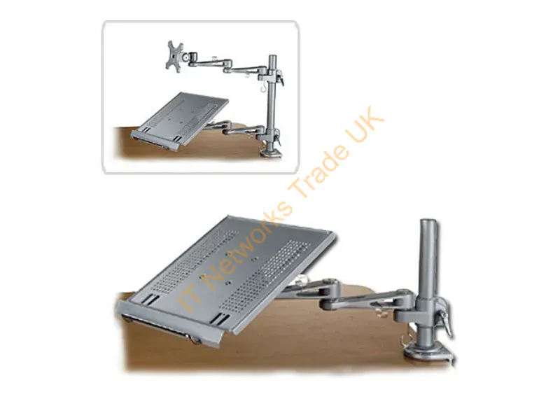 Lindy 40699 Silver notebook arm/stand Accessory