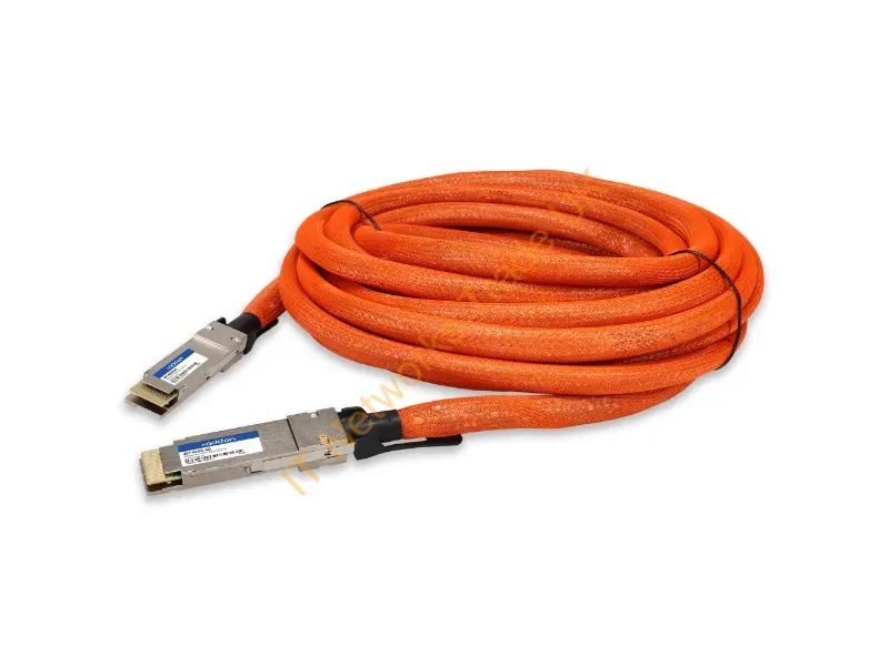 407-AEDD-AO - Addon Networks 407-Aedd-Ao Infiniband/Fibre Optic Cable 118.1" (3 M) Qsfp-Dd Orange