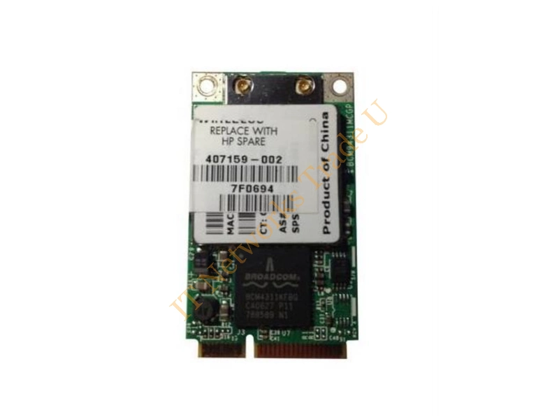 407159-002 HP W-Lan 802.11 Wireless Mini Card Wireless LAN Card