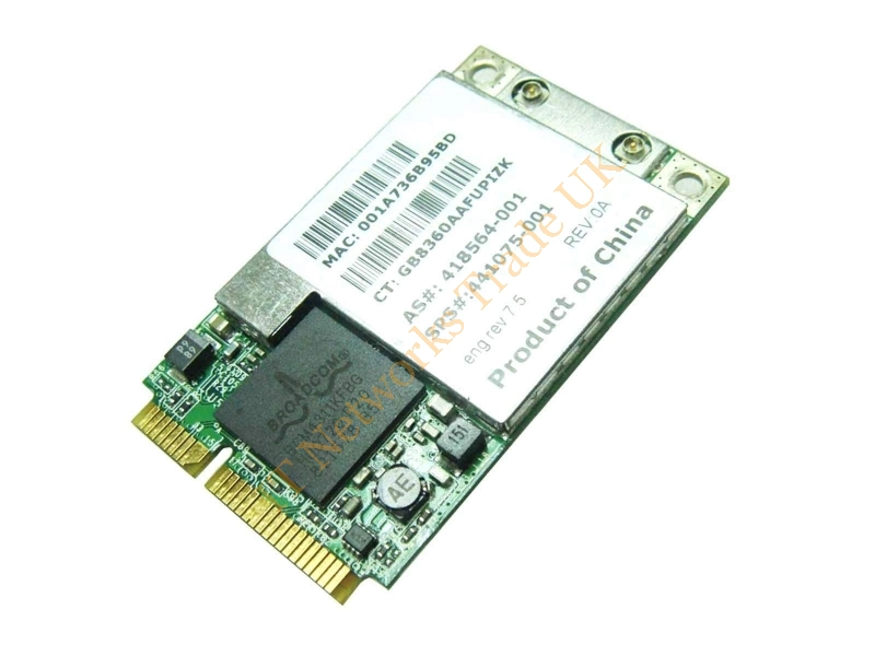 407160-002 HP Broadcom BCM94311MCAG Wireless WIFI WLAN Mini PCI-Express Card Wireless LAN Card