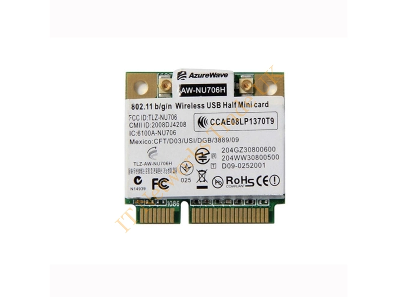 407160-291 HP Mini PCI-Express Broadcom 54G WiFi 802.11b/g High-Speed Embedded Wireless Lan (WLAN) Network Adapter Wireless LAN Card