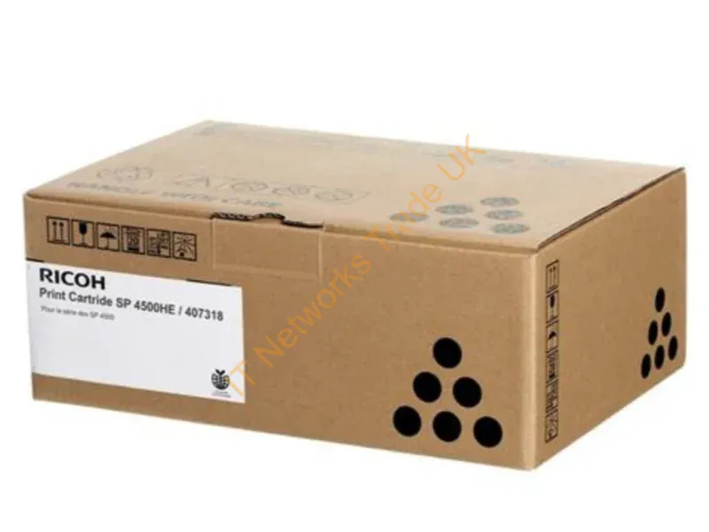 407318 - Ricoh 407318/SP4500HE Toner-kit, 12K pages ISO/IEC 19752 for Ricoh Aficio SP 4500